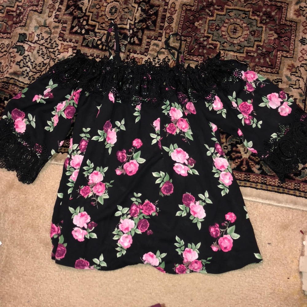 Girls off the shoulder blouse